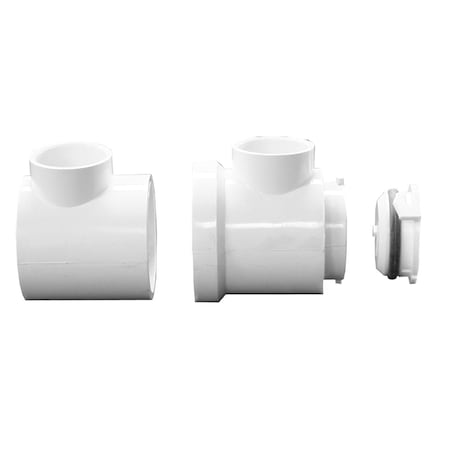 3 In. X 6 In. X 1-1/2 In. PVC Swivel Drum Trap